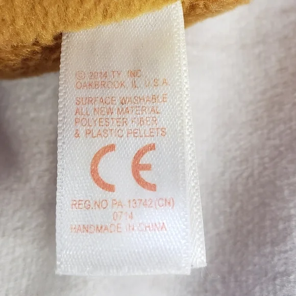 ๐SOLD๐ TY Scooby Doo Great Dane Dog Plush Stuffed Toy 11 Inch 2014 Embroidered - Picture 8 of 9